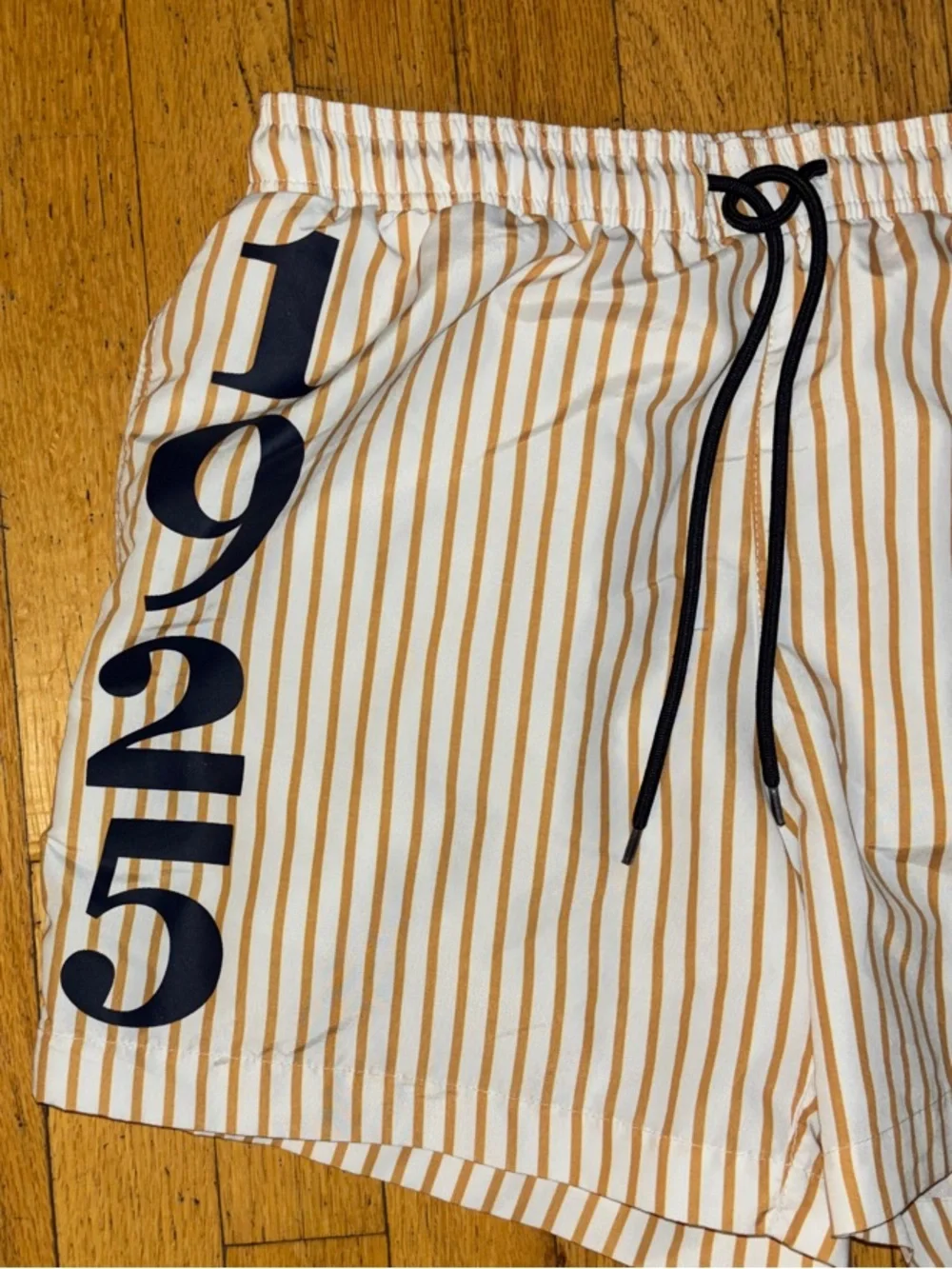 Cerveza Modelo 1925 Striped Swim Trunks - Small
